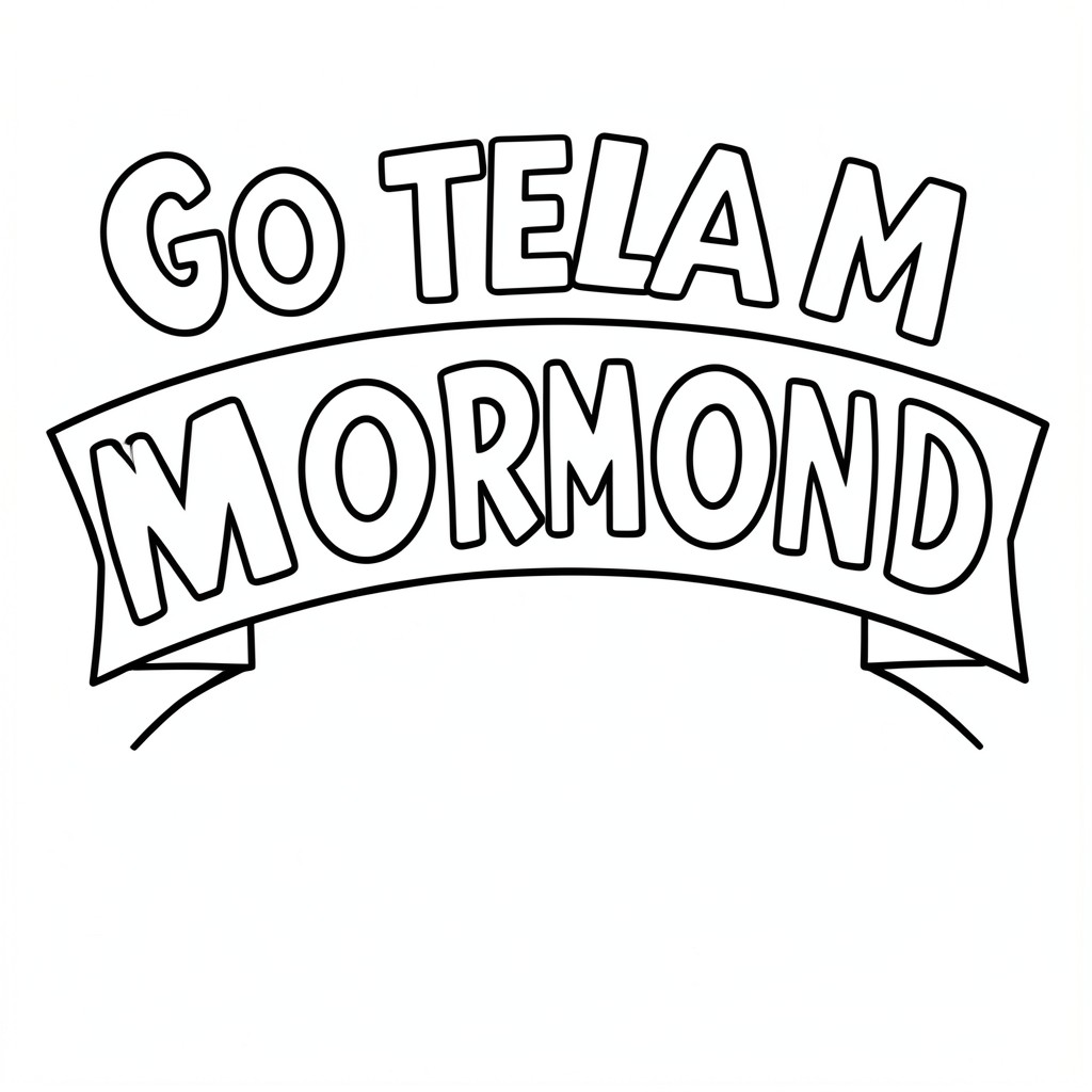 Go team Mormond- sports banner