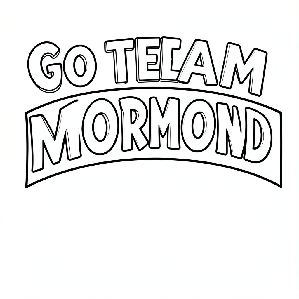 Go team Mormond - sports banner