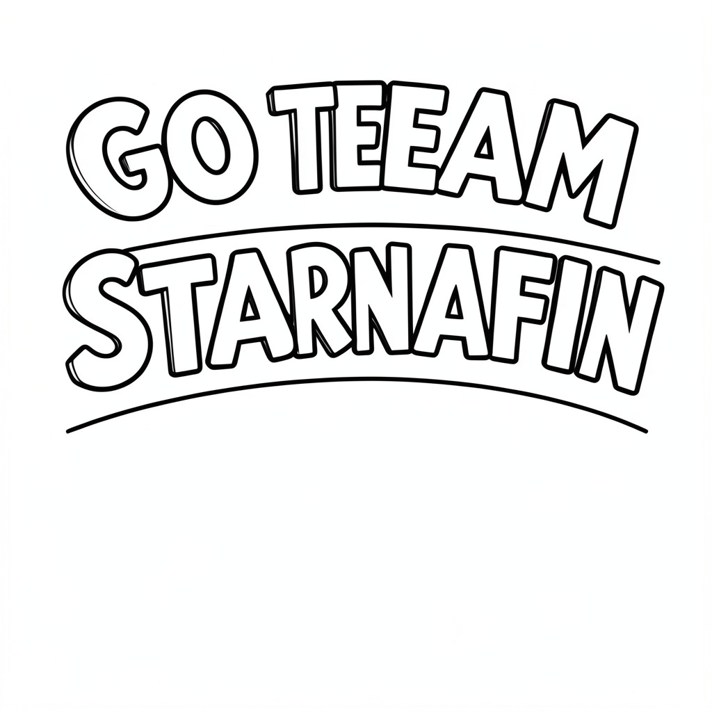 Go team Starnafin - Sports banner
