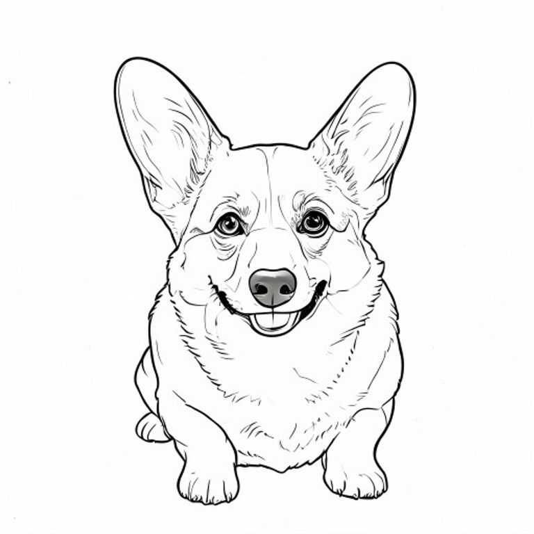 một corgi
