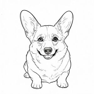 một corgi