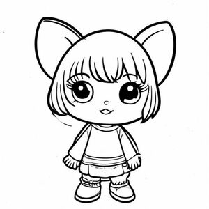 KUROMI MẶC VÁY