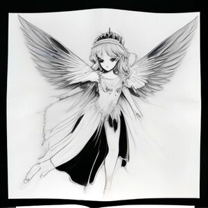 Fairy princesses with beautiful wings
