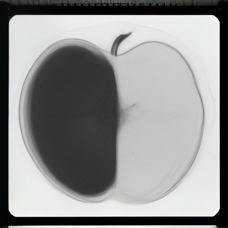 Simple cute cartoon apple, black and white coloring page, thick smooth black outline, white background, centered, preschool coloring book, clean vector style, no shading, no text, no numbers, no extra objects.