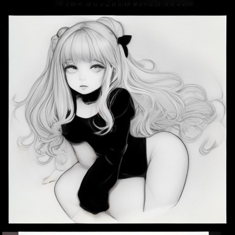 give me a large girl themed picture withe big bold spaces for a 2 year old
