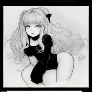 give me a large girl themed picture withe big bold spaces for a 2 year old
