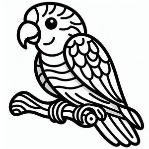 A bird sitting on top of a tree branch