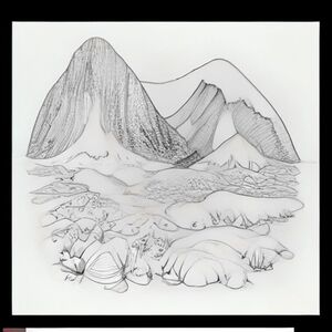 Children's coloring page about Antarctica, cute hand-drawn style, thick clean black outlines, white background. Include penguins, seals, whales, icebergs, snow-covered mountains and the Antarctica continent shape. Simple, friendly, detailed but easy to color, balanced composition, no shading, no text.