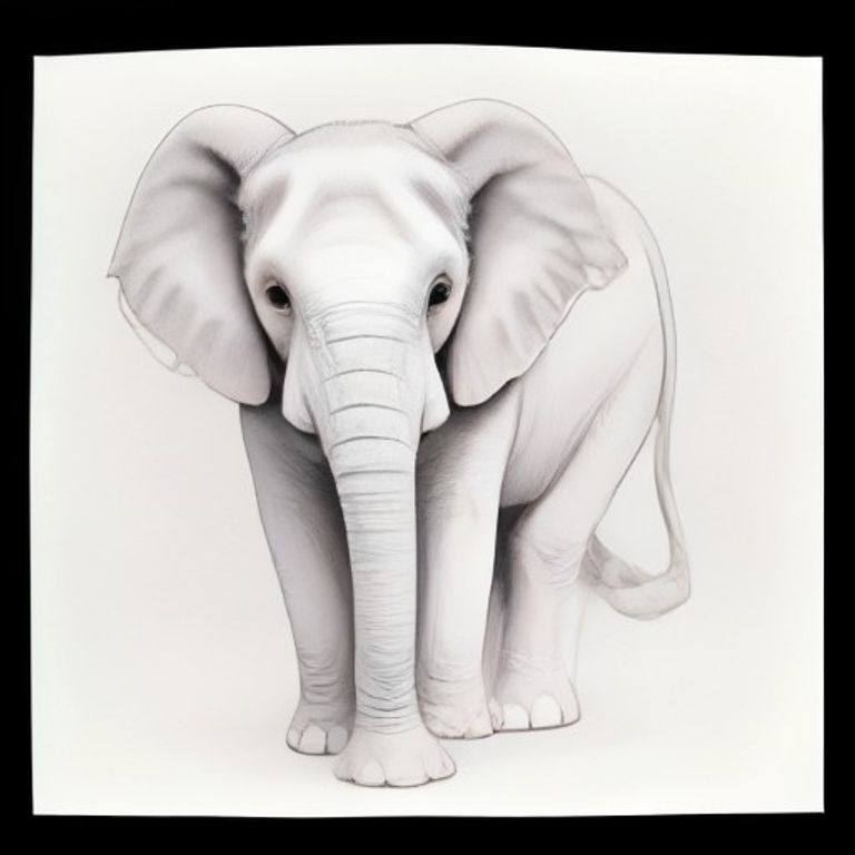 cute cartoon elephant 
