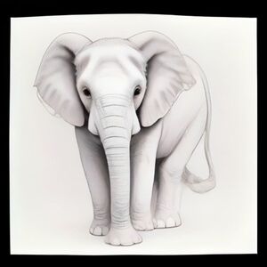 cute cartoon elephant 