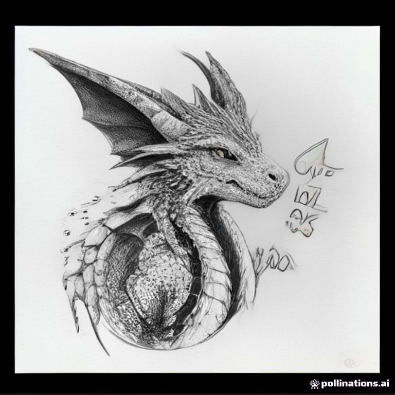 A profile view of a friendly dragon, holding a sign with "ColoringMe" written in white bubble letters, in profile, in a underwater coral reef kingdom, surrealist style 50