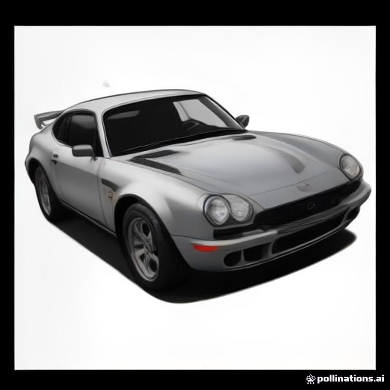 realistic cool sports car coloring page, no color