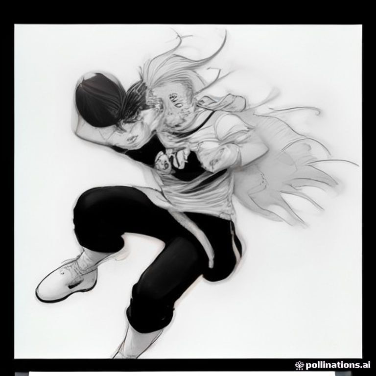Original cartoon football player dribbling a football, completely original face and hairstyle, wearing a unique football jersey design. Black-and-white coloring book line art, thick clean outlines, no shading, no text.