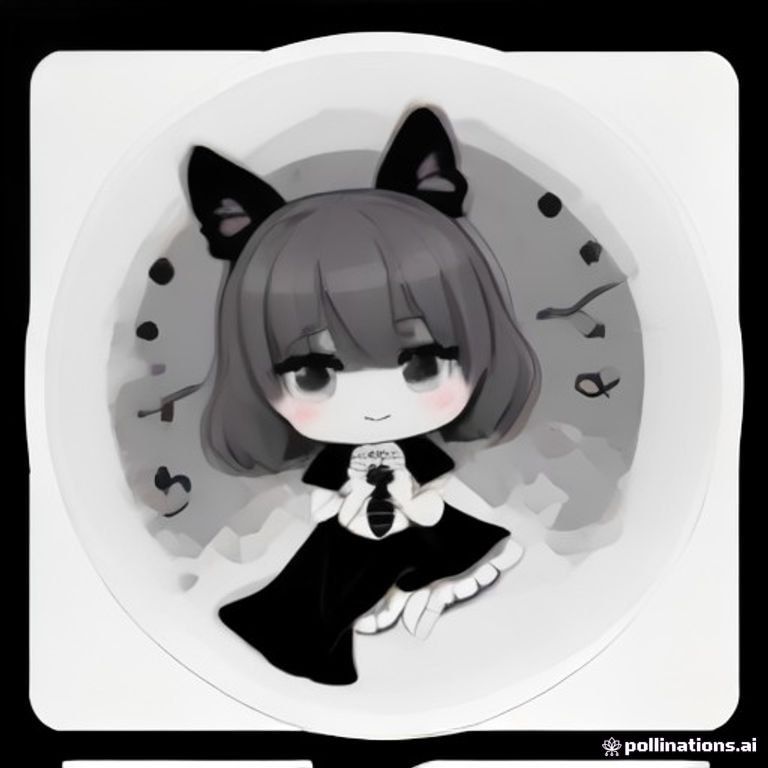 Cute chibi style Halloween theme 