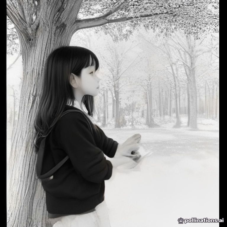 a profile of student in school playing under a tree during break time when their teacher is watching 