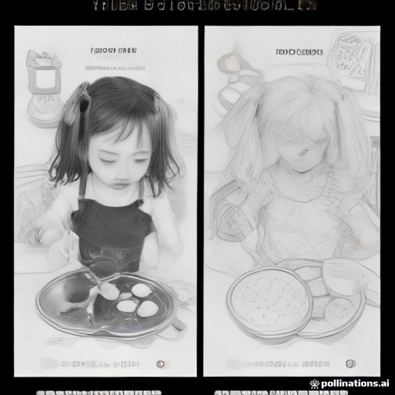 Cute cooking and kitchen coloring book for girls ages 4–8. Include cookware, baking tools, kitchen utensils, fruits, vegetables, desserts, drinks, meals, and cute kitchen scenes. Make every page different, simple, clean black-and-white line art with thick outlines and large areas to color. No shading, no gray, and no text.