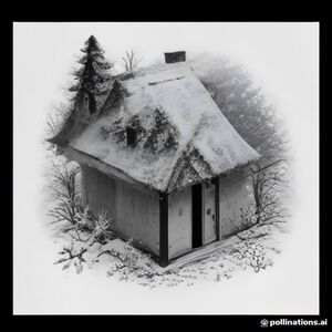 Christmas , winter , Santa on roof it’s snowing at top it says Christmas Colouring in bubble writing 