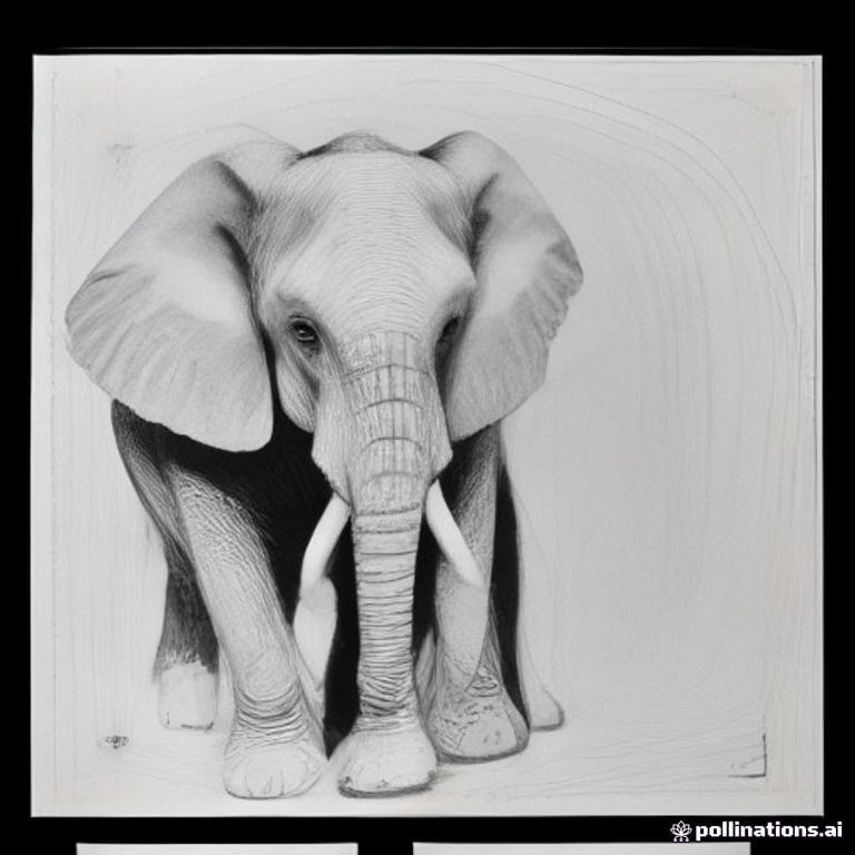 Page 1: Elephant’s Quiet Morning
An elephant sitting beside a warm wooden window, wearing a knitted sweater, holding a steaming cup of tea.