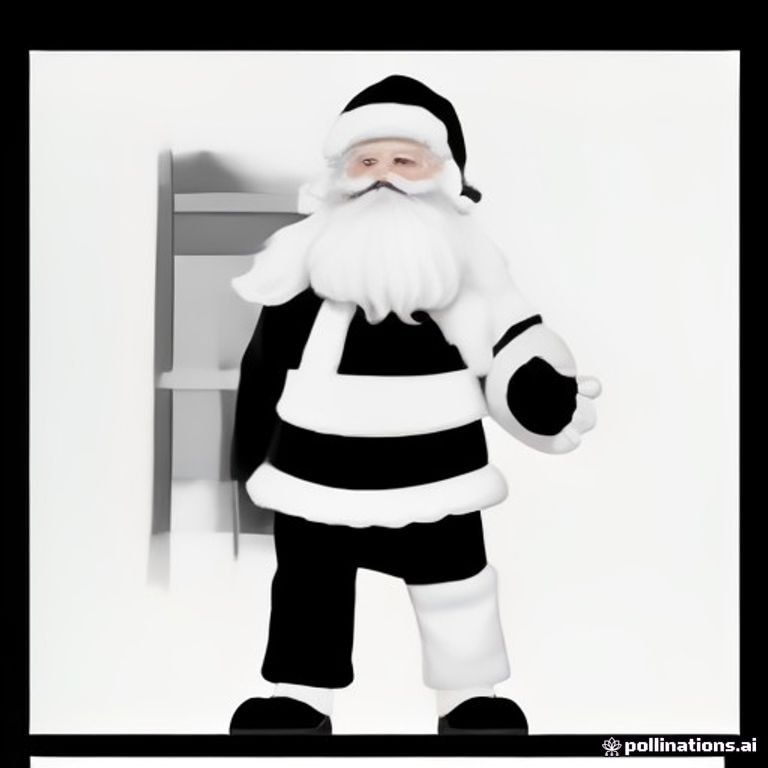 PAGE 1 — Santa Claus

A cute and friendly Santa Claus standing next to a large Christmas tree, holding a big Christmas gift. Simple children's coloring page, thick clean black outlines, white background, large easy-to-color areas, no shading, no gray, no colors, no text, no letters, no numbers, suitable for children ages 4–8.