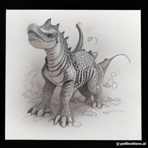 Gebruik de meegeleverde Dino als vaste character reference. Maak 4 aparte kleurplaten: 1. Dino vertrekt met zijn rugzak uit huis. 2. Dino loopt door een bos vol bloemen en vlinders. 3. Dino ontdekt een geheim bospad. 4. Dino kijkt nieuwsgierig naar een oude houten wegwijzer. Schattige kinder-kleurplaat, dikke zwarte lijnen, geen kleur.