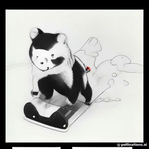 Bear skiing downhill with a big smile.
Coloring page super simple for ages 3-6. Winter themed, cutsie, utah, ski themed. 