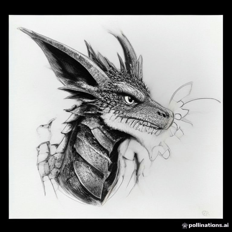A profile view of a friendly dragon, holding a sign with "FazzyKhan" written in white bubble letters, in profile, in a underwater coral reef kingdom, surrealist style