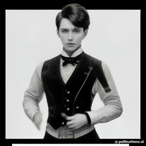 A realistic early 20th-century photographer wearing a waistcoat, collared shirt, and period-appropriate trousers stands beside a wooden tripod camera with a large bellows and lens. He adjusts the camera while looking through its viewfinder. His face, hands, and clothing are accurately detailed. A simple studio backdrop, wooden stool, and small equipment case complete the setting. Intricate black-and-white adult coloring-book line art, fine normal-weight outlines, detailed camera parts, pure white background. No color, absolutely no shading, no shadows, no grayscale, no gradients, no crosshatching, no solid black areas, no bold outlines, no cartoon style for adult coloring book