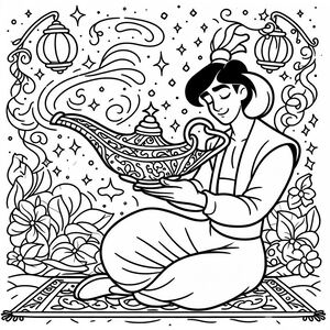 A woman sitting on the ground holding a bowl of food
