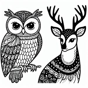 Owl And Roe