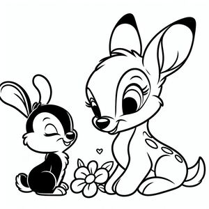 Hoa Bambi và Thumper