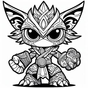 Một bản vẽ của một nhân vật từ overwatch trò chơi điện tử