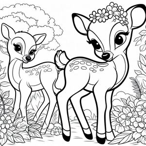 Một vài con nai đứng cạnh nhau