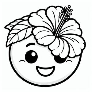 A black and white image of a flower in a pot