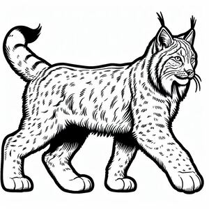 Đi bộ Canada Lynx 1