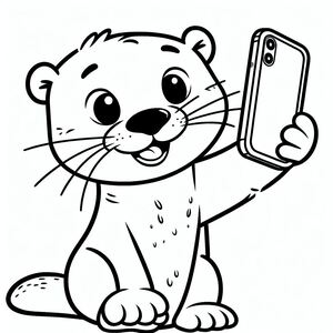 Hoạt hình Rái cá Selfie 3