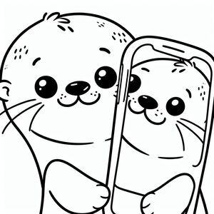 Hoạt hình Rái cá Selfie 4