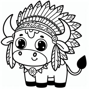 Funny Bull với mũ trưởng 4