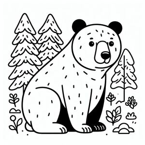Gấu đen 1