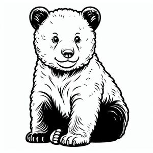 Châu Á Gấu đen Cub 2