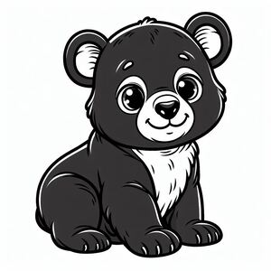 Châu Á Gấu đen Cub 4