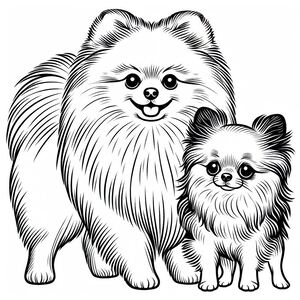 Chó Pomeranian và Chihuahua 3