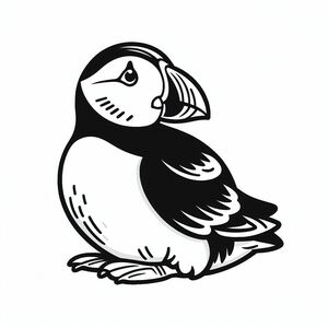 Puffin sừng 2