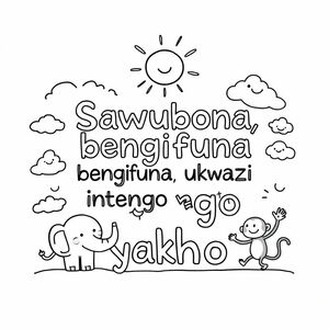 Sawubona, bengifuna ukwazi intengo yakho.