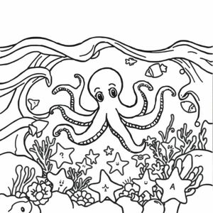 Deep Sea 
Sea waves
Many creatures 
Heterogeneous octopus
More details
Visiting the Depths