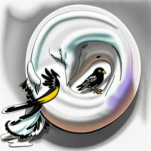 a simple bird