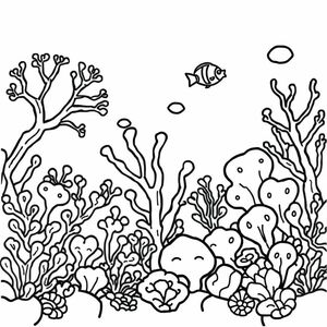 underwater coral reef kingdom