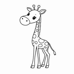 Giraffe – Tall neck with bold spots