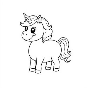 A beautiful princess riding a unicorn on a rainbow