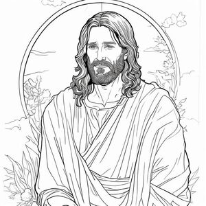 Làm một cuốn sách tô màu với Chúa Giê-su thể hiện tình yêu nhưng hãy biến nó thành một phần của những câu chuyện Tôi cần 25 trang khác nhau của những câu chuyện Kinh thánh khác nhau với lời giải thích dễ dàng để trẻ em hiểu dưới bức tranh 