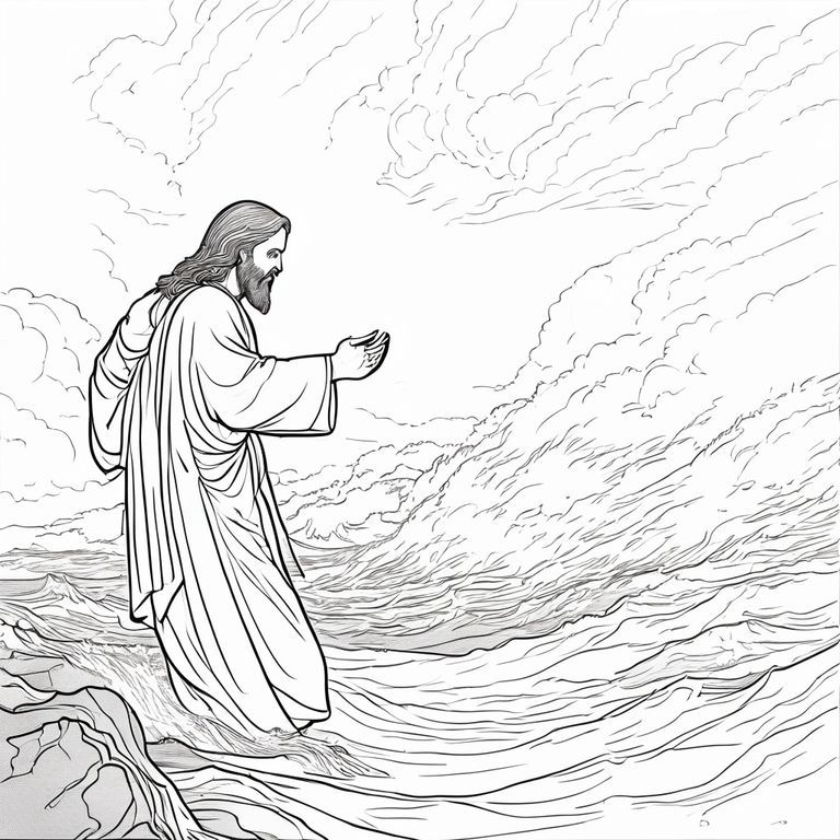  Chúa Giêsu làm dịu cơn bão cho trẻ em